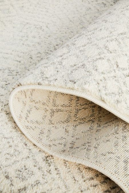 V107-EVO-265-GREY-150X150-208388-00 Evoke 265 Grey Round by Rug Culture -150X150CM - ROUND - Image 1