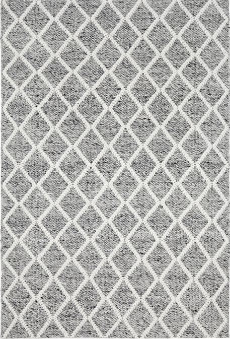 V107-HUX-GREY-280X190-208402-00 Huxley Grey Rug by Rug Culture-280X190CM - RECTANGLE - Image 1