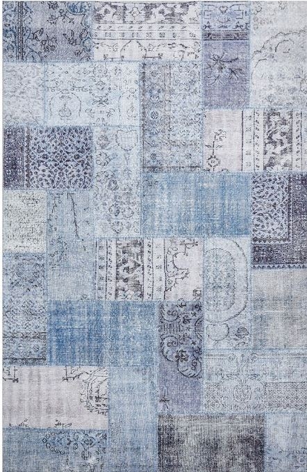 V107-ILU-121-DENIM-220X150-208434-00 Illusions 121 Denim by Rug Culture-220X150CM - RECTANGLE - Image 1