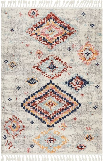 V107-MKS-222-SIL-400X300-207763-00 Marrakesh 222 Silver By Rug Culture-400X300CM - RECTANGLE - Image 1