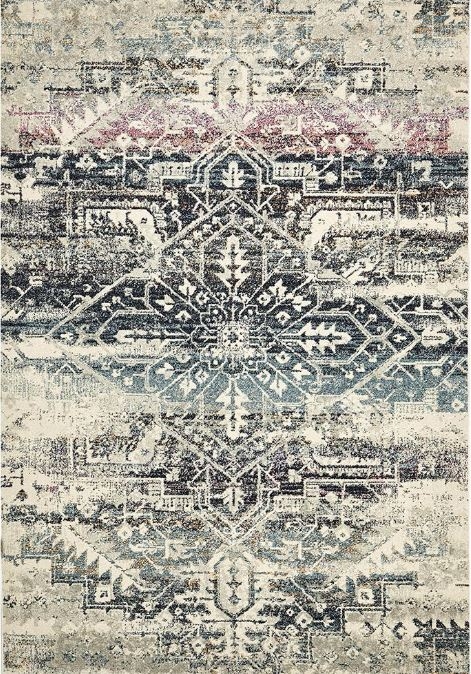 V107-MUS-865-BLUE-230X160-207336-00 Museum 865 Blue by Rug Culture-230X160CM - RECTANGLE - Image 1
