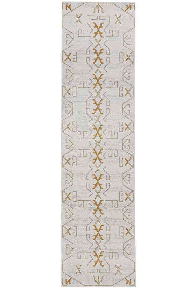 V107-PDS-CALA-GOLD-500X80-217386-00 Paradise Runner Cala Gold by Rug Culture - 500X80CM - RUNNER - Image 1