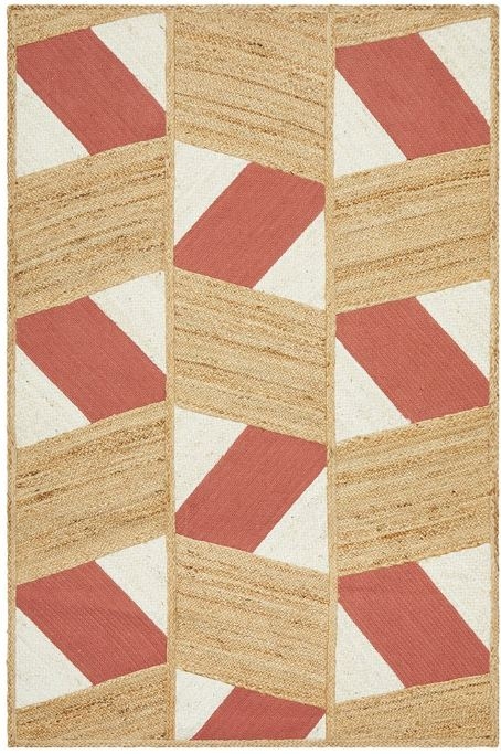 V107-PRD-111-CRL-320X230-207879-00 Parade 111 Coral By Rug Culture-320X230CM - RECTANGLE - Image 1