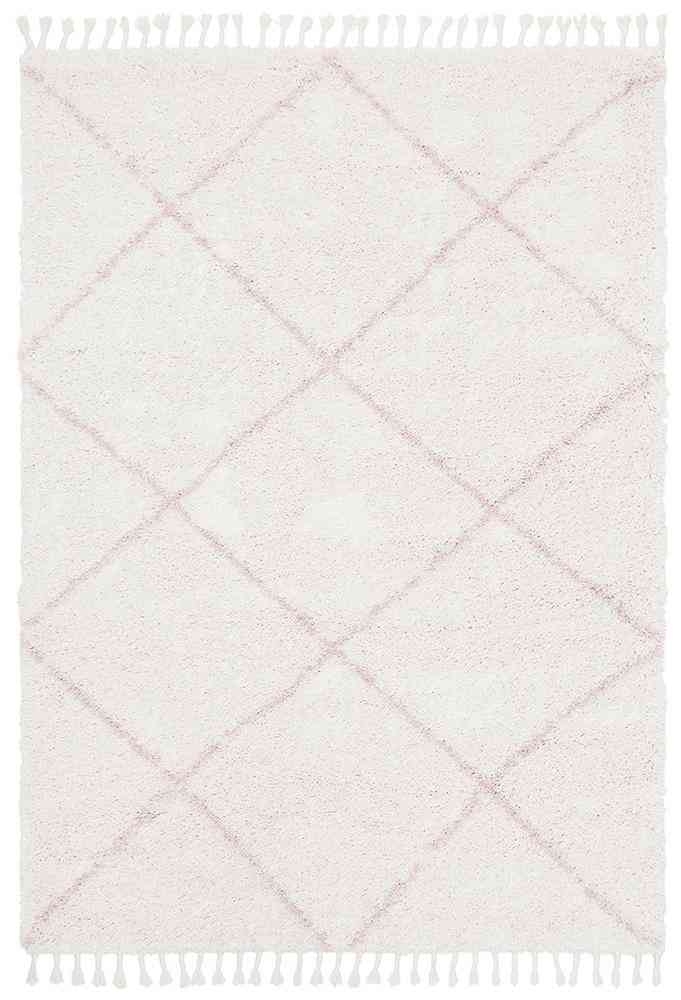 V107-SAF-22-PNK-330X240-207651-00 Saffron 22 Pink by Rug Culture - 330X240CM - RECTANGLE - Image 1