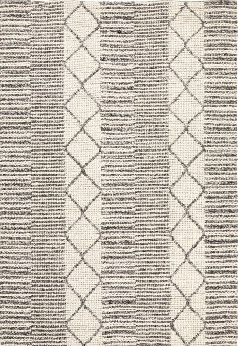 V107-SKAN-316-GRY-225X155-207098-00 Skandi 316 Grey Rug by Rug Culture-225X155CM - RECTANGLE - Image 1