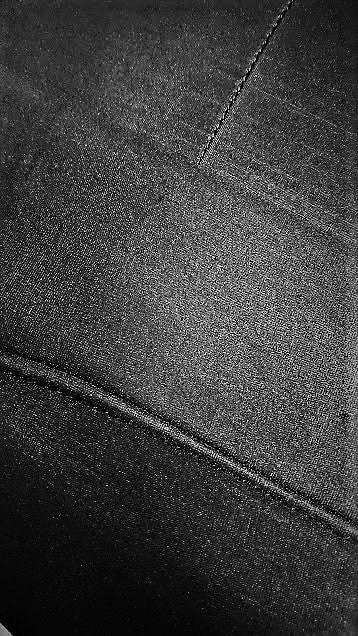 V121-NEO0608S04_04_BLACK_PANEL_AND_STITCHING_9058b8a8-9f51-4e97-85f8-e1f5e340cb36 Universal Ultra Light Neoprene Rear Seat Covers Size 06/08S | Black/Black - Image 1