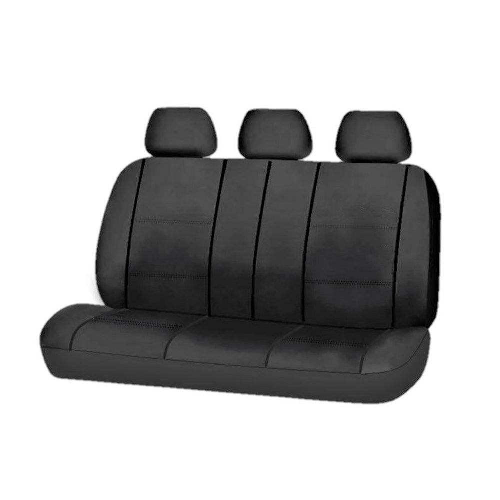 V121-PLAT0608S08_PLAT0608S08_0f3e4f57-2c12-4c72-81bc-badb24bc6a82 Universal Platinum Rear Seat Covers Size 06/08S | Grey - Image 1