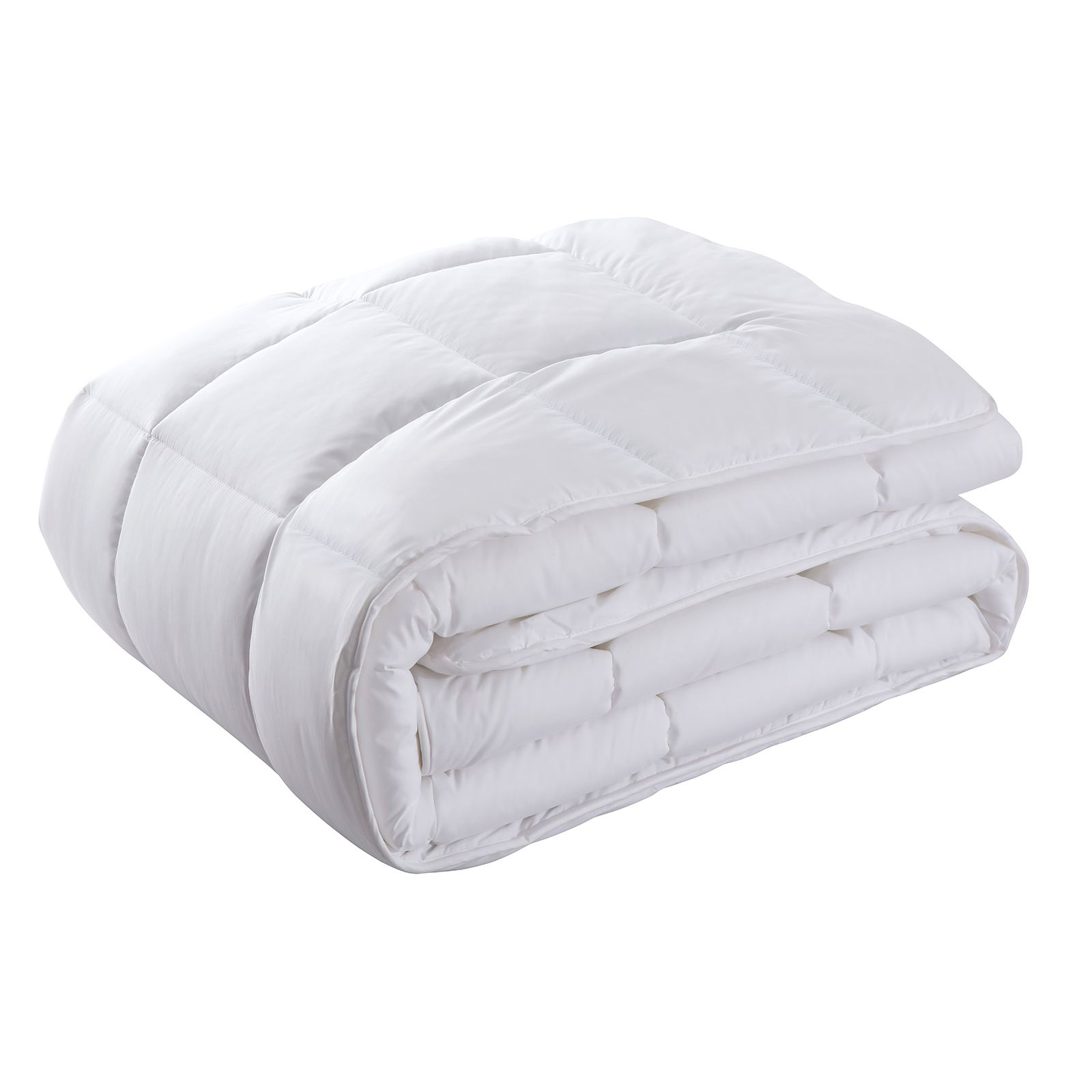 V160-10002939_10002939_4_1 Royal Comfort 800GSM Silk Blend Quilt Duvet Ultra Warm Winter Weight - King - White - Image 1