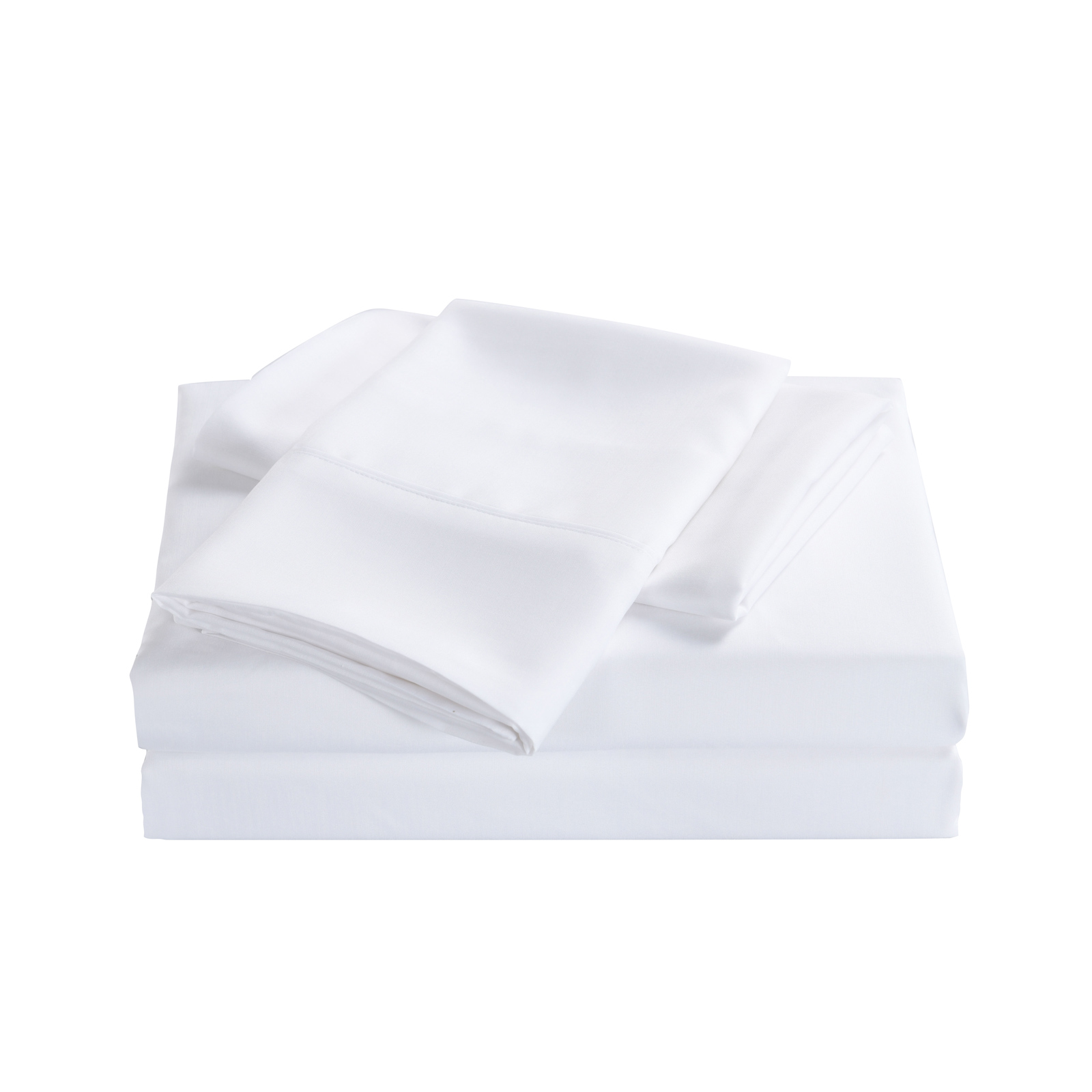 V160-205643_205643_3_1 Royal Comfort 2000 Thread Count Bamboo Cooling Sheet Set Ultra Soft Bedding - King - White - Image 1
