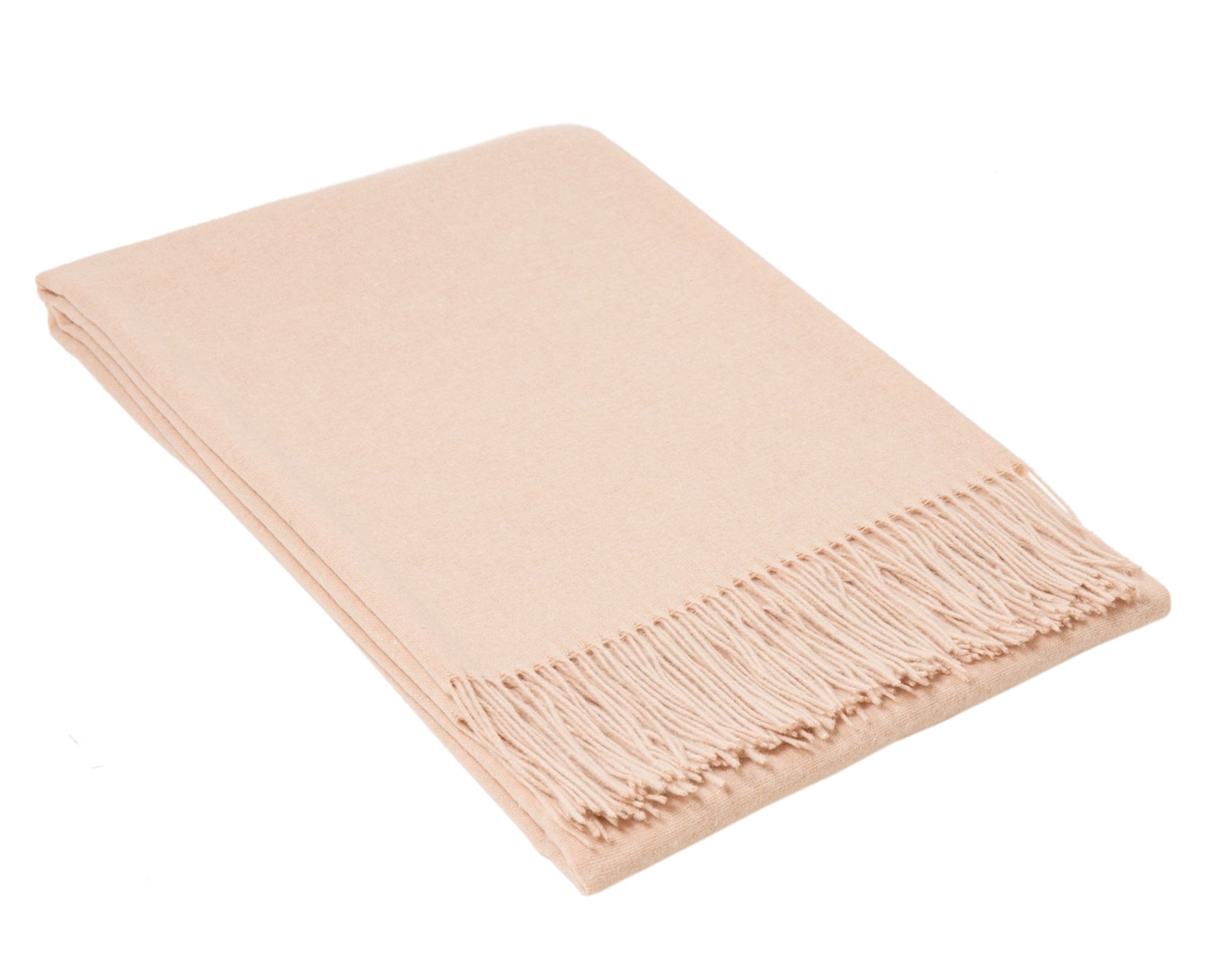 V164-PA10-25045-00 Paddington Throw - Fine Wool Blend - Blush - Image 1