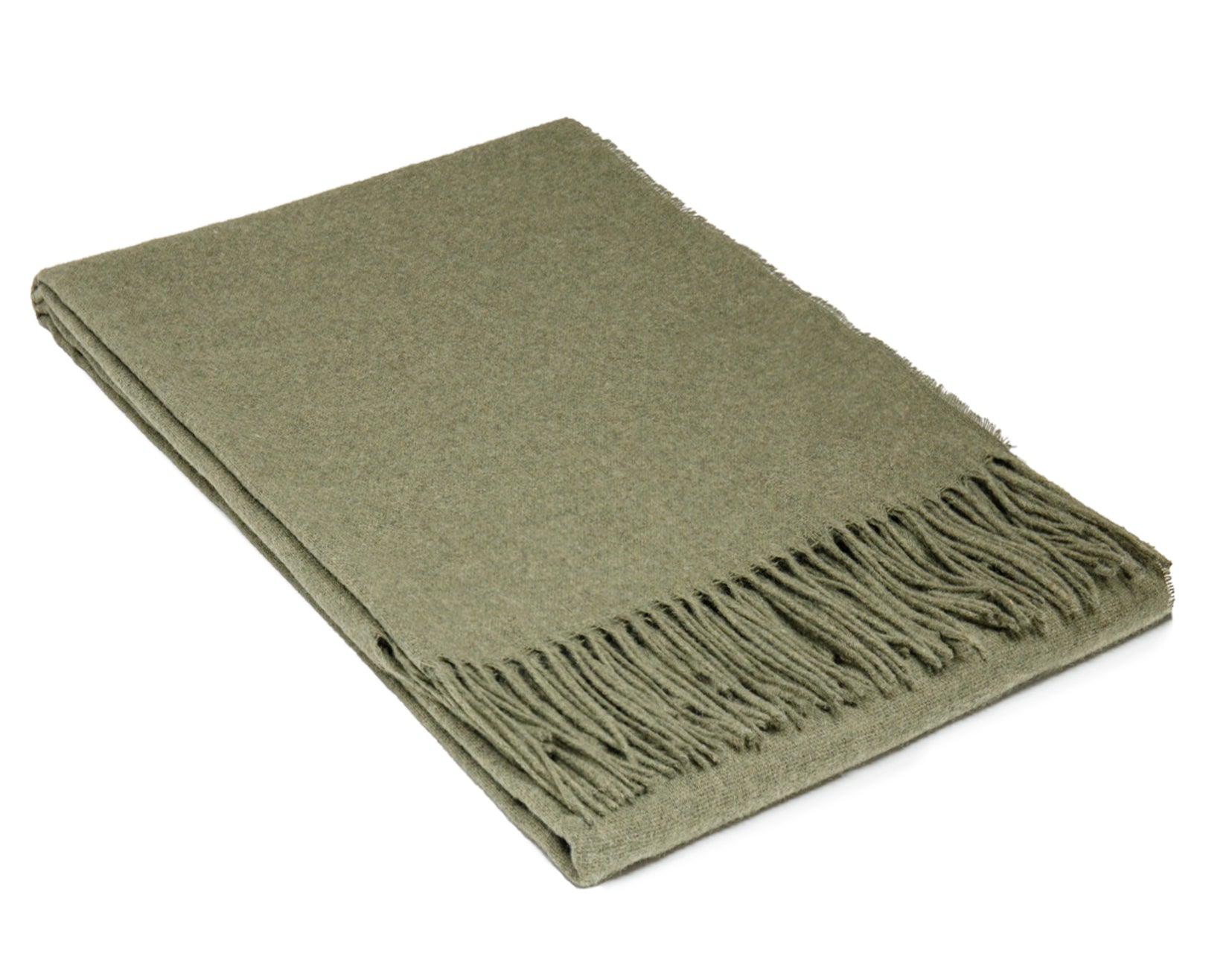 V164-PA11-PaddingtonOlive_PA11_1024x1024_2x-00 Paddington Throw - Fine Wool Blend - Olive - Image 1
