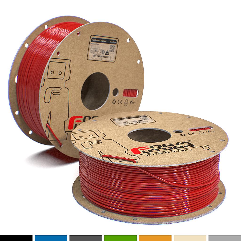V177-285RPET-RED-1000_reform_red__58277_1 Glass feel recycled PETG Filament ReForm - rPET 2.85mm 1000 gram Red 3D Printer Filament - Image 1