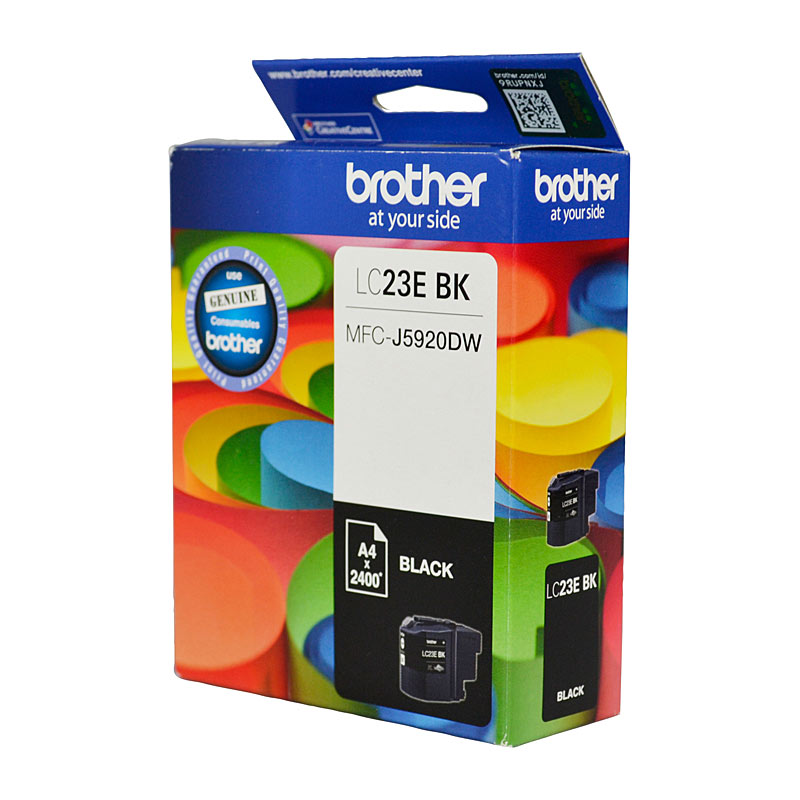 V177-D-B23B_uc__42692_1 BROTHER LC23E Black Ink Cartridge - Image 1
