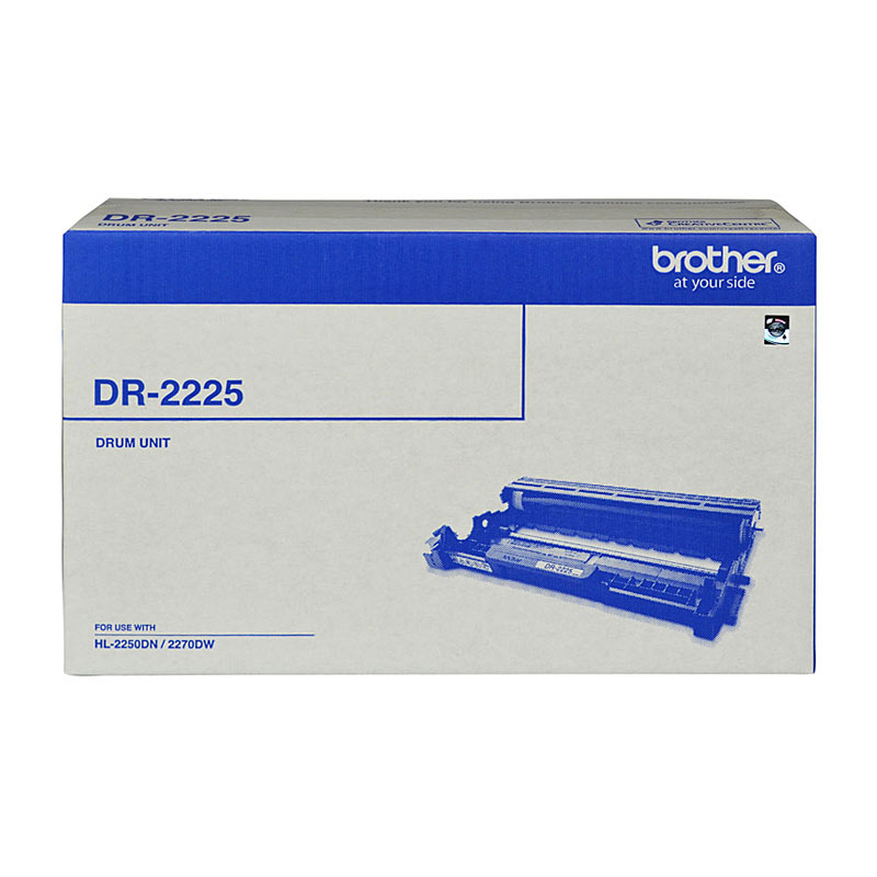 V177-D-BR2225_uc__99733_1 Brother DR-2225 Mono Laser Drum- HL-2130/2132/2240D/2242D/2250DN/2270DW, DCP-7055/7060D/7065DN, MFC-7360N/7362N/7460DN/7860DW- up to 12,000 pages - Image 1