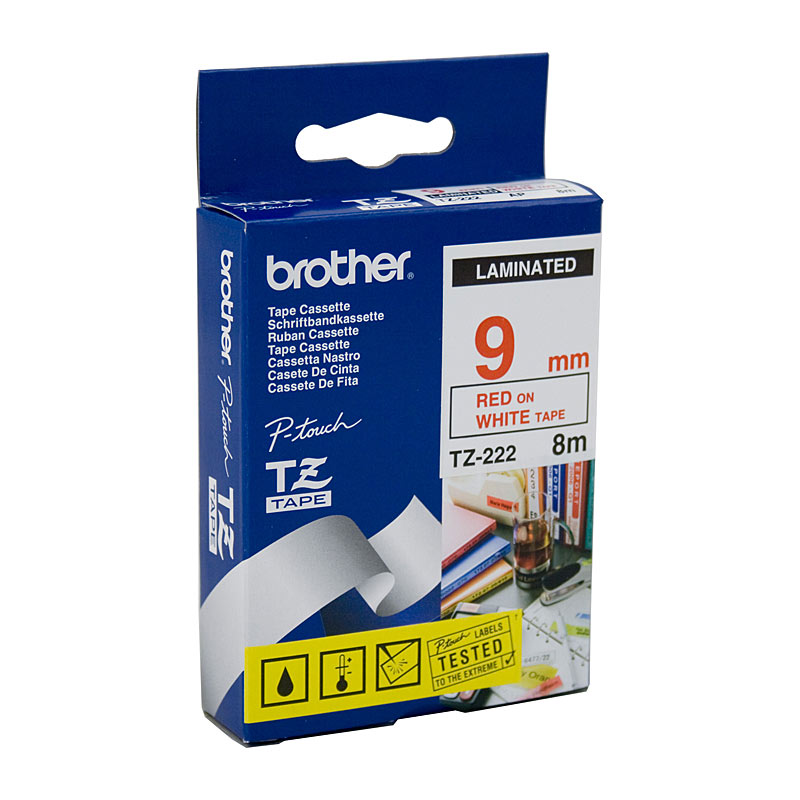 V177-D-BTZ222_uc__28141_1 BROTHER TZe222 Labelling Tape - Image 1