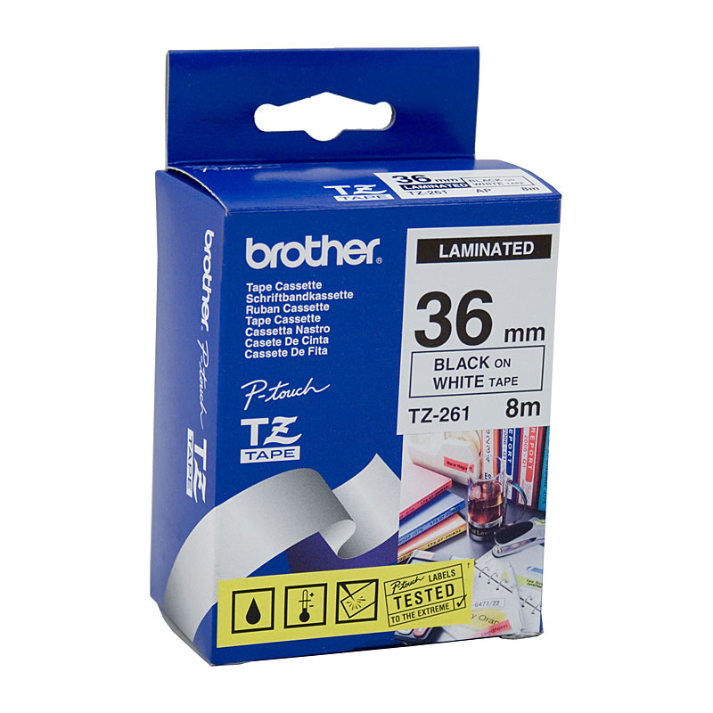 V177-D-BTZ261_uc__50284_1 BROTHER TZe261 Labelling Tape - Image 1