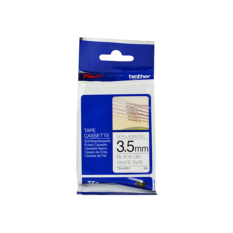 V177-D-BTZN201_uc__53552_1 BROTHER TZeN201 Labelling Tape - Image 1