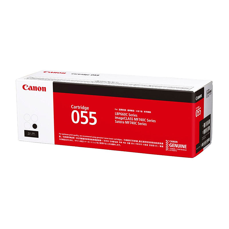 V177-D-CART055B_uc__80803_1 CANON Cartridge055 Black Toner - Image 1