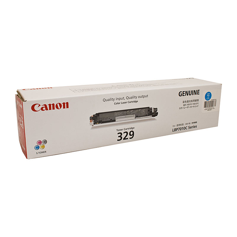 V177-D-CART329C_uc__48787_1 CANON Cartridge329 Cyan Toner - Image 1