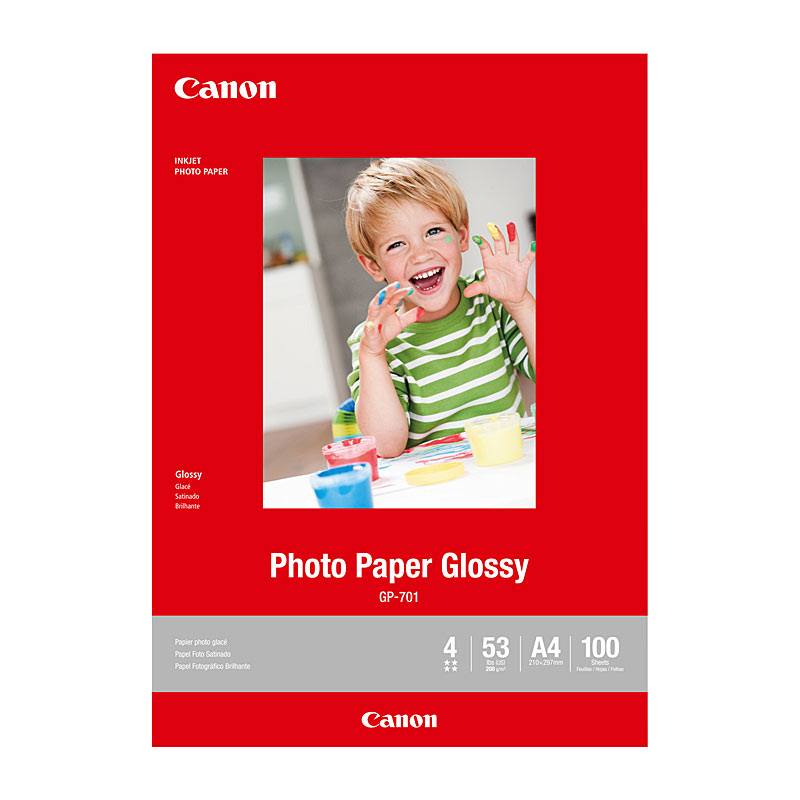 V177-D-CGP701A4_uc__49862_1 CANON A4 Glossy Photo Paper - Image 1