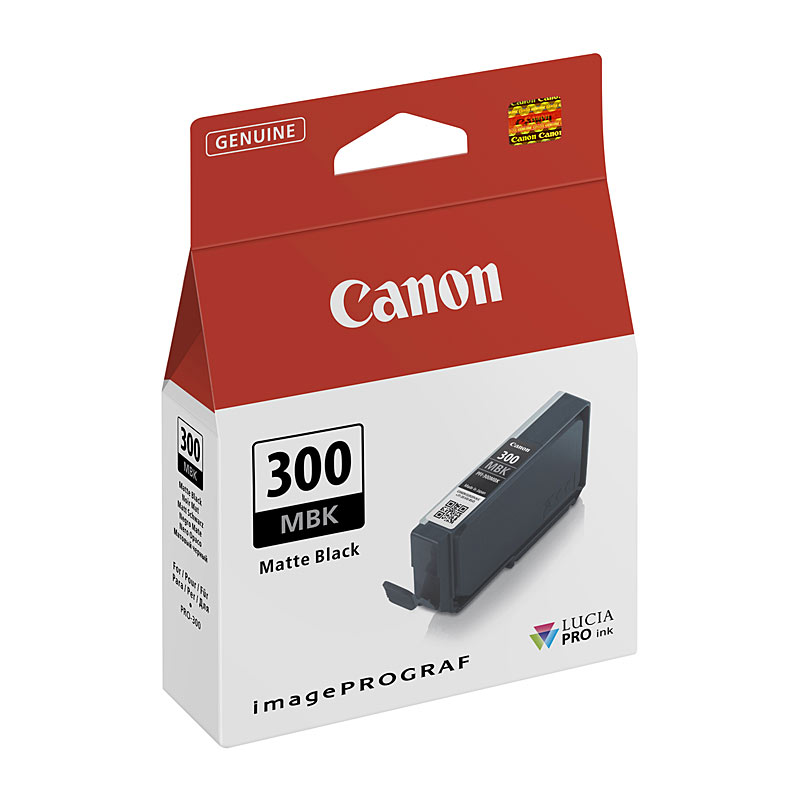 V177-D-CI300MB_uc__47167_1 CANON PFI300 Mte Black Ink Tank - Image 1