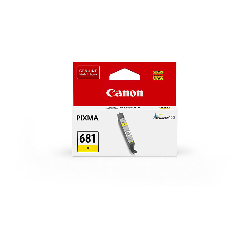 V177-D-CI681Y_uc__70714_1 CANON CLI681 Yellow Ink Cartridge - Image 1