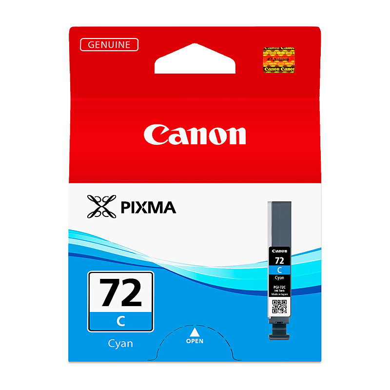 V177-D-CI72C_uc__58797_1 CANON PGI72 Cyan Ink Cartridge - Image 1
