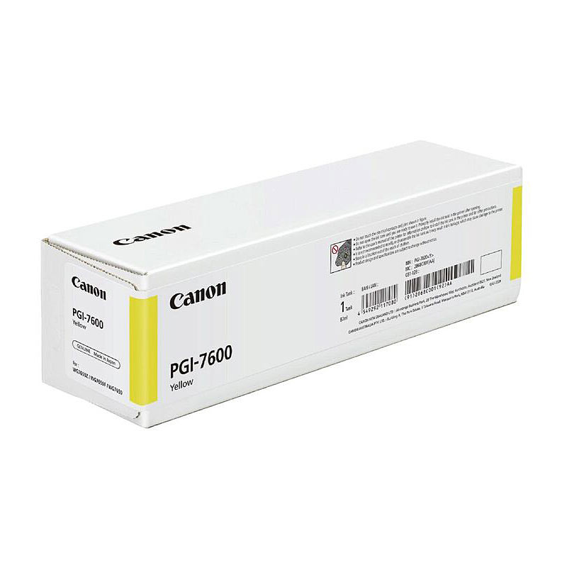 V177-D-CI7600Y_uc__10803_1 CANON PGI7600 Yellow Ink Tank - Image 1