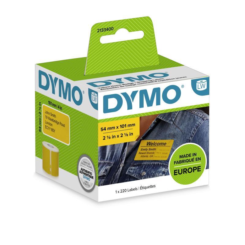 V177-D-DY2133400-31328-00 DYMO LW Shipping Label 54x101mm Yellow - Image 1