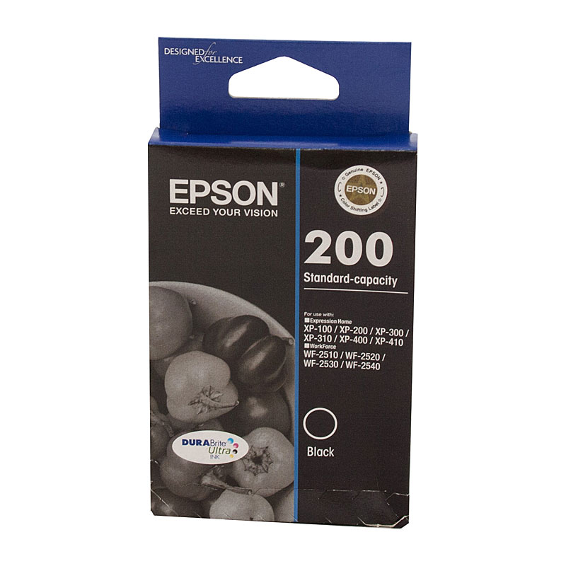 V177-D-E200B_uc__47202_1 EPSON 200 Black Ink Cartridge - Image 1
