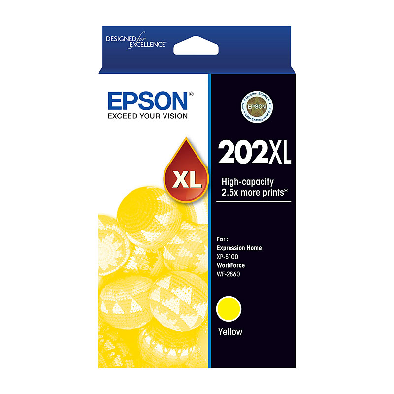 V177-D-E202YXL_uc__02370_1 EPSON 202XL Yellow Ink Cartridge - Image 1