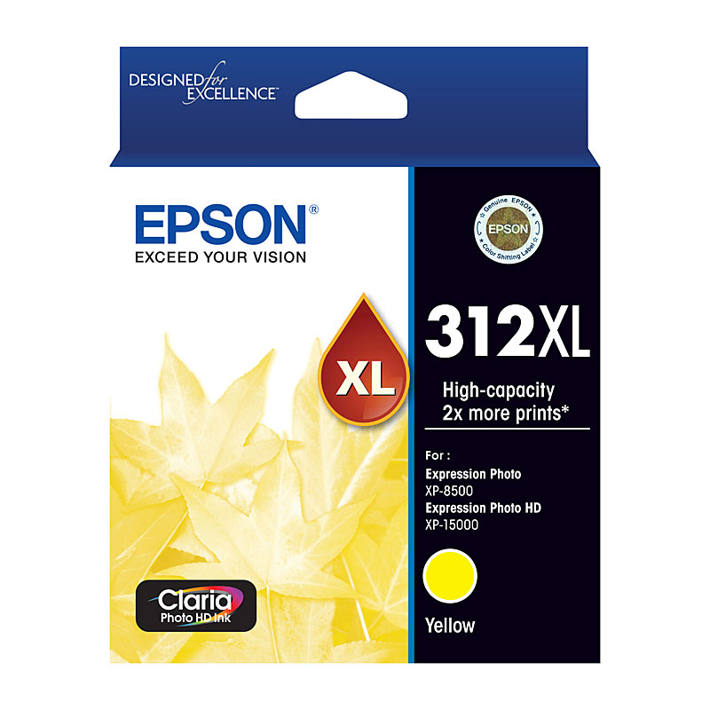 V177-D-E312YXL_uc__91505_1 EPSON 312XL Yellow Ink Cartridge - Image 1
