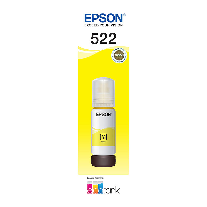 V177-D-E522Y_uc__08724_1 EPSON T522 Yellow EcoTank Bottle - Image 1
