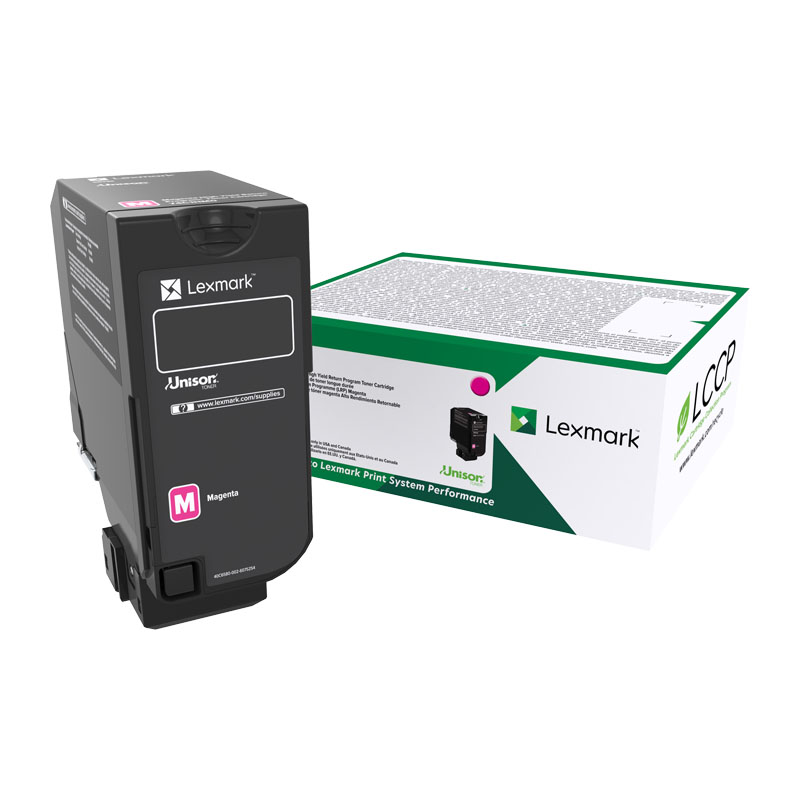 V177-D-LX746M-uc__94130-00 LEXMARK 74C60M0 Magenta Toner - Image 1