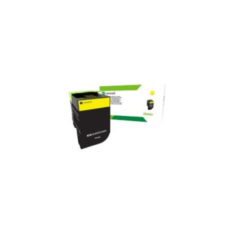V177-D-LX808SY-uc__45231-00 LEXMARK 808SY Standard Yellow Toner - Image 1