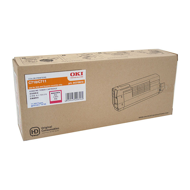 V177-D-O710M-uc__96228-00 OKI C710N/C711N Magenta Toner - Image 1