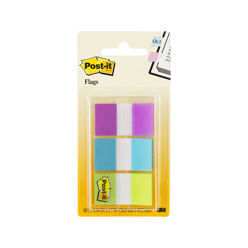 V177-D-PI70071493244-PI70071493244__34880-00 POST-IT Flag 680-PBG Pack of 3 Bx6 - Image 1
