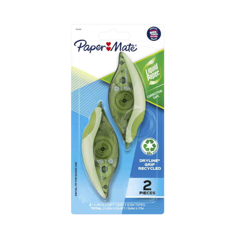 V177-D-PM1744480-PM1744480__73489-00 PAPER MATE LP Dryline Cor Tpe Pack of 2 Box of 6 - Image 1