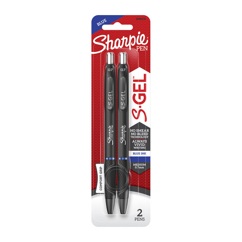 V177-D-SH2096170_uc__12517_1 SHARPIE RetrPen 0.7 BluPack 2 Box of 6 - Image 1