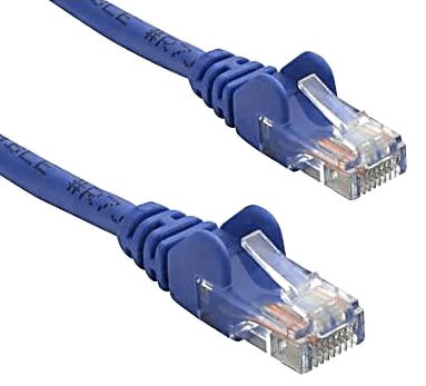 V177-L-CB8W-KO820U-50-CB8W-KO820U-50__91368-00 8WARE RJ45M - RJ45M Cat5e Network Cable 50m Blue - Image 1