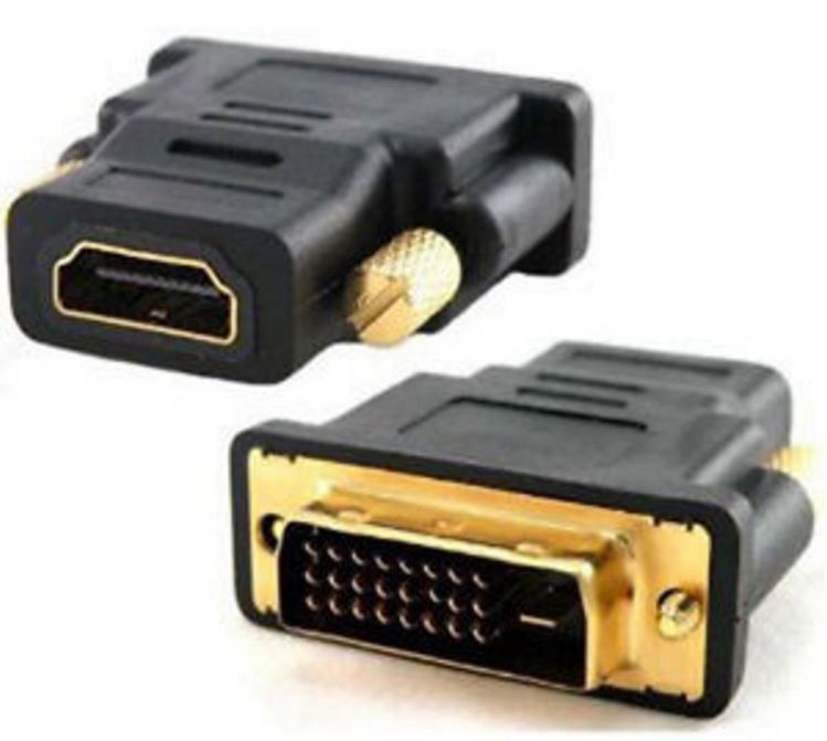 V177-L-CBAT-DVIDHDMI-MF_CBAT-DVIDHDMI-MF__69729_1 ASTROTEK DVI-D to HDMI Adapter Converter Male to Female - Image 1