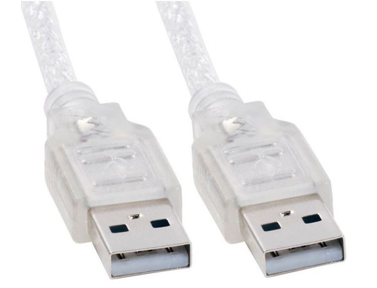 V177-L-CBAT-USB2-AMAM-1M_CBAT-USB2-AMAM-1M__73418_1 ASTROTEK USB 2.0 Cable 1m - AM-AM Type A Male to Type A Male Transparent Colour RoHS CB8W-UC-2001AA - Image 1