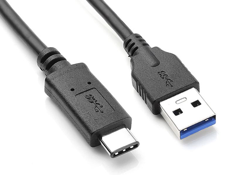 V177-L-CBAT-USB31CM30AM-1_CBAT-USB31CM30AM-1__21865_1 ASTROTEK USB-C 3.1 Type-C Male to USB 3.0 Type A Male Cable 1m - Image 1
