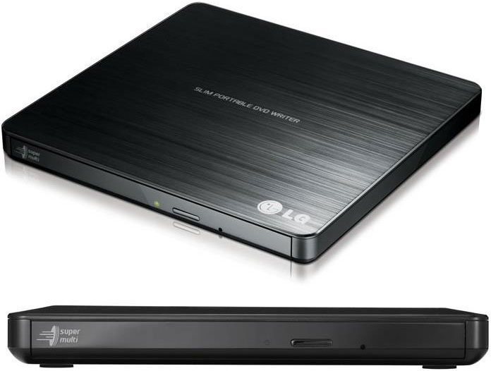 V177-L-DVL-GP60NB50-DVL-GP60NB50__35857-00 LG GP60NB50 8x Ultra Slim Portable External USB DVD Drive Burner - M Disc Silent Play Jamless Play - Image 1