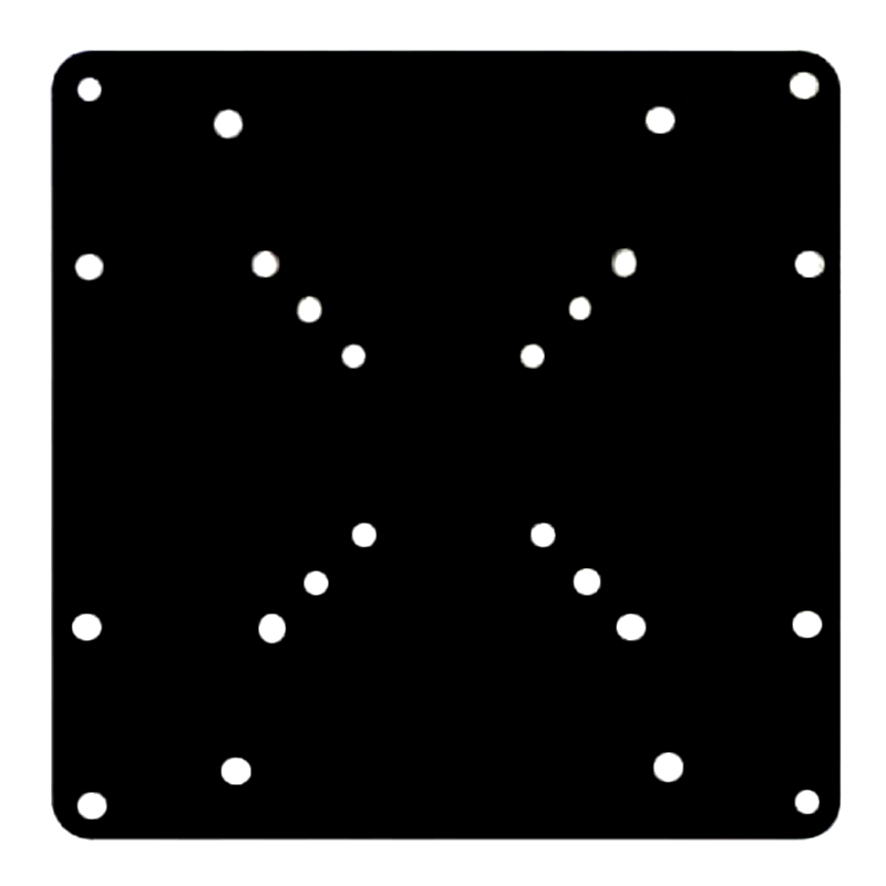 V177-L-MABT-LCD-201C-MABT-LCD-201C__37835-00 Brateck LCD 200X200 VESA Extension Plate Fit most 23'- 42' LED, LCD, Plasma flat panel TVs , Weight Capacity Up to 30kg - Image 1