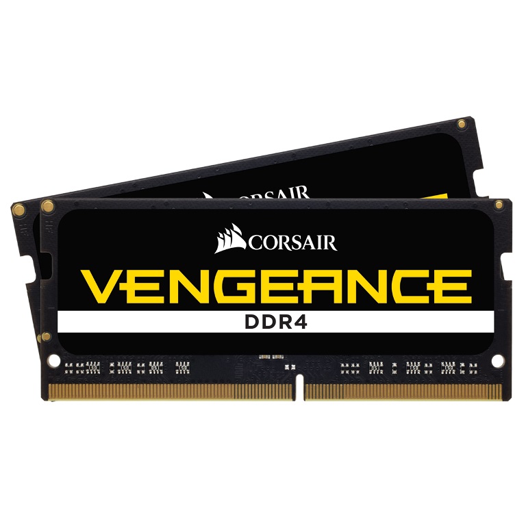 V177-L-MECMN4-2X8G3200C18_MECMN4-2X8G3200C18__56782 CORSAIR Vengeance 16GB 2x8GB DDR4 SODIMM 3200MHz C18 1.2V Notebook Laptop Memory RAM - Image 1