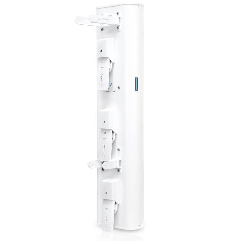 V177-L-NHU-AP-5AC-90-HD-71214-00 UBIQUITI 5GHz airPrism Sector, 3x Sector Antennas in One - 3 x 30°= 90° High Density Coverage - All mounting accessories and brackets included - Image 1