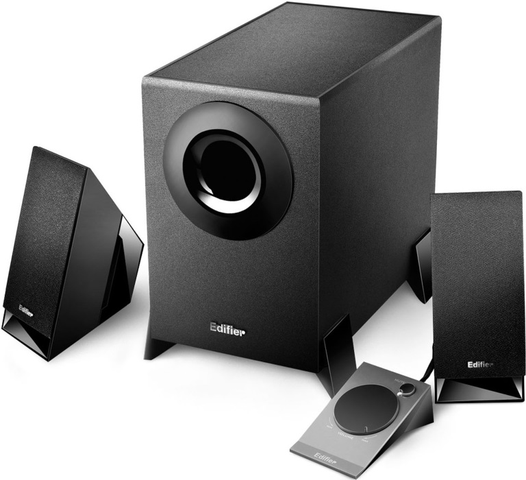 V177-L-SPE-M1360-SPE-M1360__76340-00 EDIFIER M1360 2.1 Multimedia Speakers - 3.5mm AUX/4INCH Subwoofer/Remote/RCA Remote Control input - Image 1