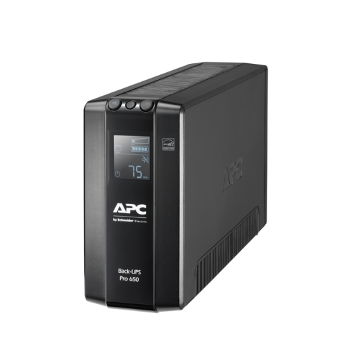 V177-L-UPAPCBR650MI_UPAPCBR650MI__16163_1 APC Back UPS Pro BR 650VA, 6 Outlets, AVR, LCD Interface, High Performance Computer and Electronics UPS for Premium Power Protection - Image 1