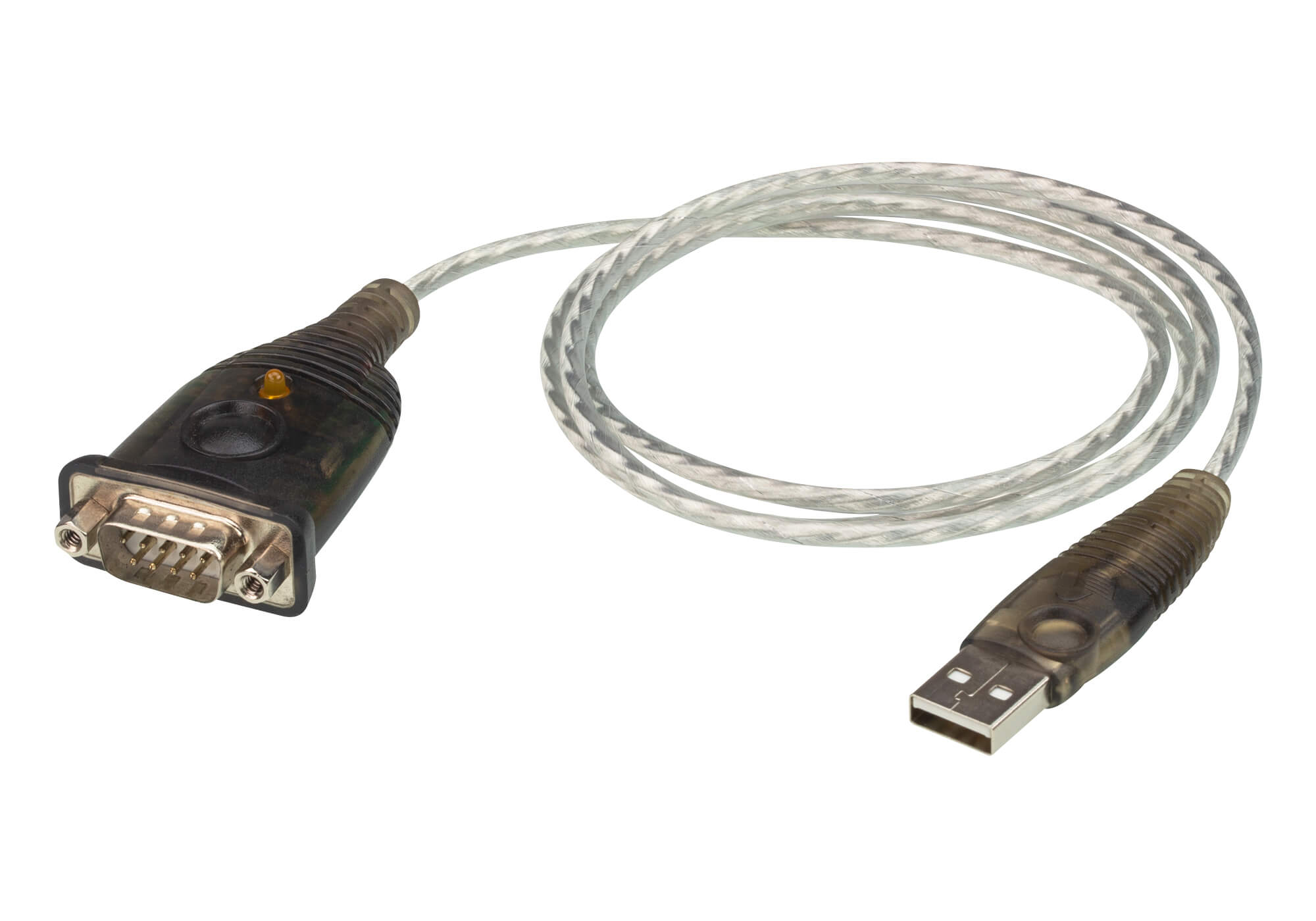 V177-L-USA-UC232A1-AT-USA-UC232A1-AT__03125-00 ATEN USB to RS232 converter with 1m cable, 921.6 Kbps Transfer Rate, Compatible with Windows, Mac, Linux - Image 1